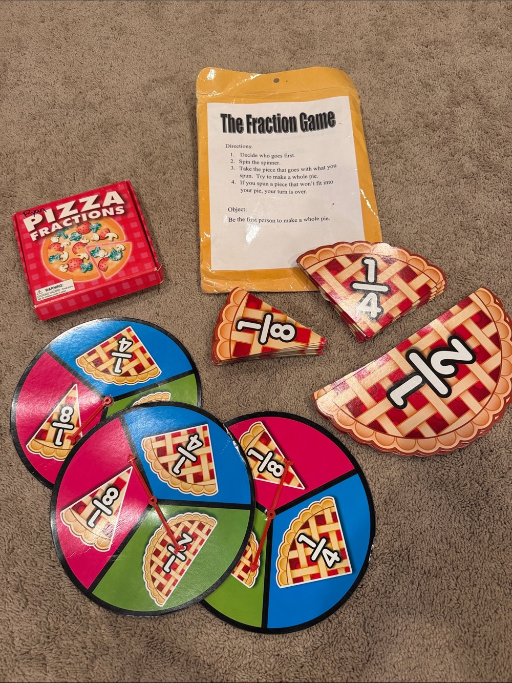 Fractions Games